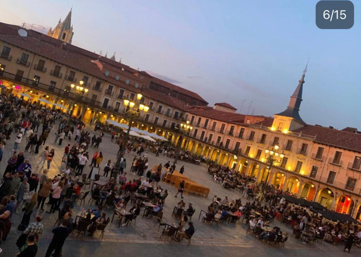 SweetHome Plaza Mayor de León Exterior foto